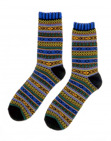 Bohemian Socks - Blue