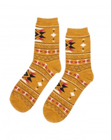 Indiana Mystery Socks - Mustard