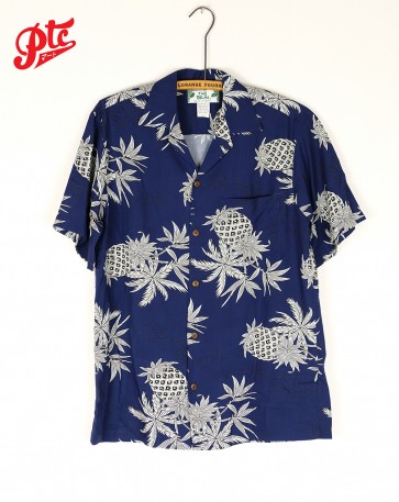 Pineapple Map Navy