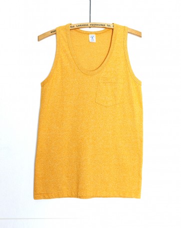 MOCK TWIST TANK TOP W / PK Gold 