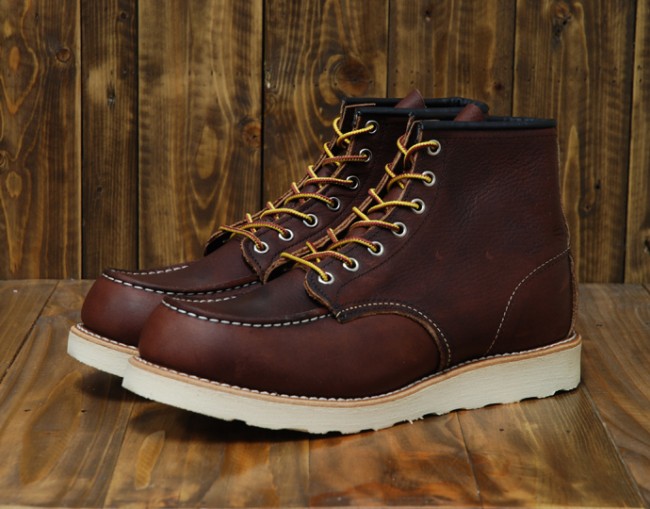 RED WING 8138 MOC TOE