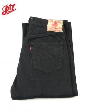 50's Jeans Black＆Black/ One Washed
