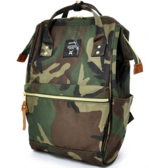 ANELLO MOUTHPIECE FILLED BACKPACK CAMO