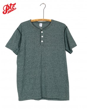 HENLEY TEE GREEN