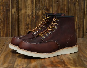 RED WING 8138 MOC TOE