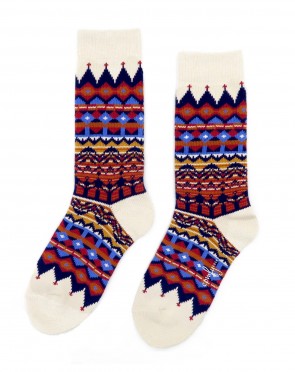Tanami Tribal Socks - White