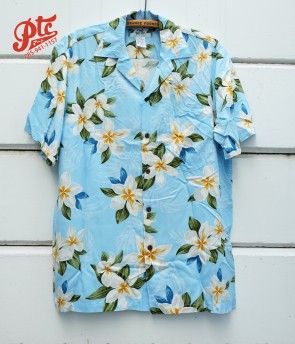 Plumeria Shower Blue