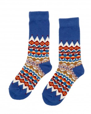 Tanami Tribal Socks - Indigo